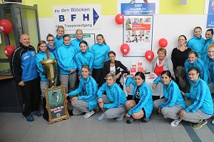 K&ouml;rbe werfen gegen Krebs - zweites Benefizspiel des Seamr&oacute;g BC