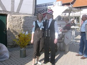 Osterspazierg&auml;nger in Bleicherode