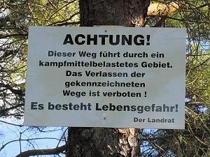 Peter Blei unterwegs in der Heide