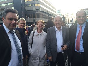 Die Nordh&auml;user im Gespr&auml;ch mit Landessportbund-Pr&auml;sident Peter G&ouml;sel (Mitte)