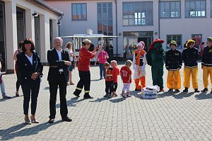 Feuerwehr zeigte sich