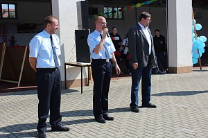 Feuerwehr zeigte sich