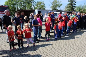 Feuerwehr zeigte sich