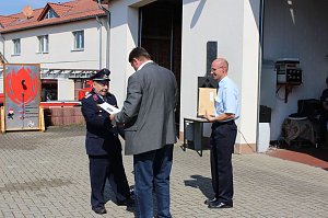 Feuerwehr zeigte sich