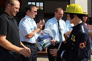 Feuerwehr zeigte sich