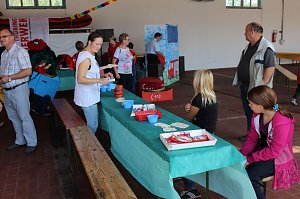 Feuerwehr zeigte sich