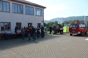 Feuerwehr zeigte sich