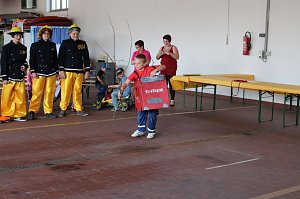 Feuerwehr zeigte sich