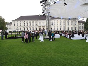 Matthias Siebert bei Bundespr&auml;sidenten