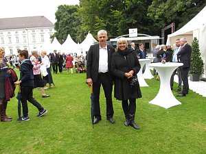 Matthias Siebert bei Bundespr&auml;sidenten
