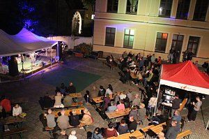 10. K&ouml;stritzer Jazz Attack auf dem Hof der Jugendkunstschule