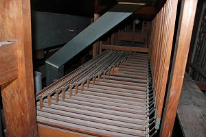 Das Innenleben der Strobel-Orgel
