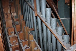Das Innenleben der Strobel-Orgel