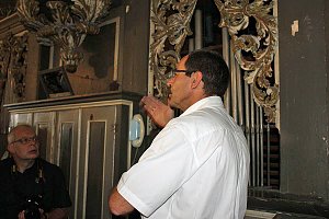 Das Innenleben der Strobel-Orgel