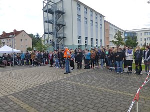 Aktion junge Fahrer an der Morgenr&ouml;te in Nordhausen