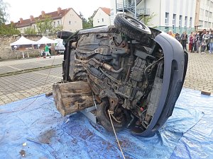 Aktion junge Fahrer an der Morgenr&ouml;te in Nordhausen