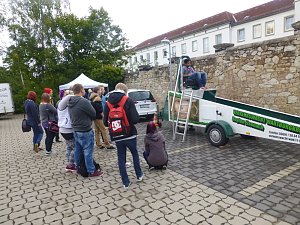 Aktion junge Fahrer an der Morgenr&ouml;te in Nordhausen