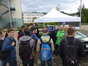 Aktion junge Fahrer an der Morgenr&ouml;te in Nordhausen