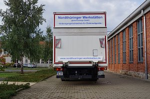 Ein Werbetr&auml;ger auf vier R&auml;dern sensibilisiert f&uuml;r die Wertstoffwende