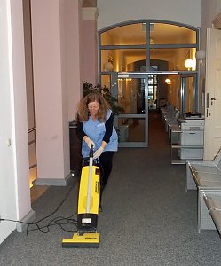 Gericht geputzt