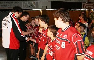 Ehrung der Handballer