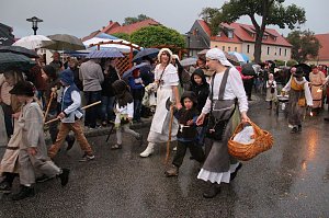 Bauernheer wurde nass gemacht