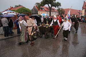 Bauernheer wurde nass gemacht