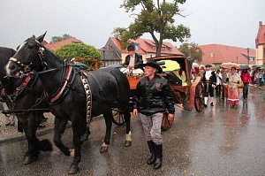 Bauernheer wurde nass gemacht