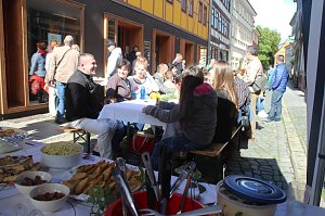 Essen der Kulturen in der Kurzen Meile