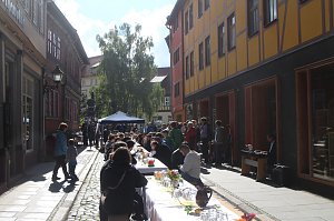 Essen der Kulturen in der Kurzen Meile
