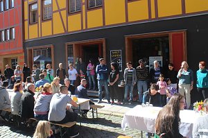 Essen der Kulturen in der Kurzen Meile