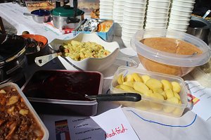 Essen der Kulturen in der Kurzen Meile