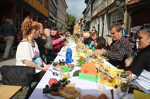 Essen der Kulturen in der Kurzen Meile
