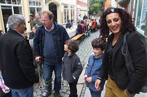 Essen der Kulturen in der Kurzen Meile