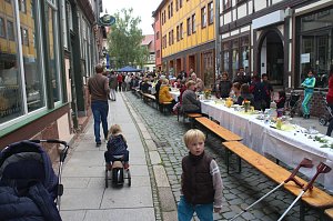 Essen der Kulturen in der Kurzen Meile