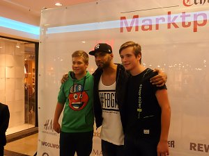 Mehrzad Marashi in der Nordh&auml;user Marktpassage