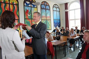 Ramelow besuchte Kyffh&auml;usergymnasium