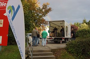 Das Forschungsteam Umwelt- und Recyclingtechnik der HSN startete in Nordhausen einen Feldversuch zum Recyclingverhalten