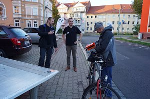 Das Forschungsteam Umwelt- und Recyclingtechnik der HSN startete in Nordhausen einen Feldversuch zum Recyclingverhalten