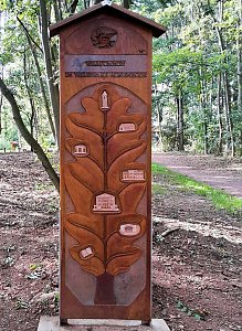 Pfad der Poesie im Park Hohenrode