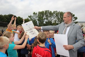 Staffellauf um den Pokal des Landrates