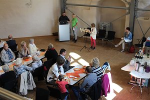 Stimmung beim Treff der Generationen
