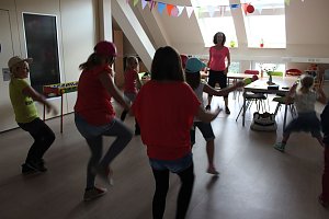 Stimmung beim Treff der Generationen