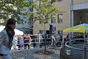 Landratsamt stand offen