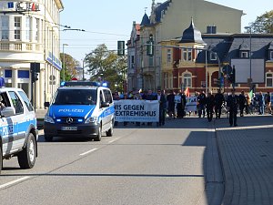 Zwei Demos in Nordhausen