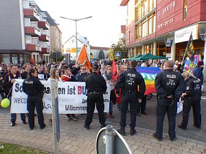 Zwei Demos in Nordhausen