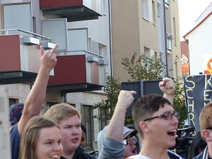 Zwei Demos in Nordhausen