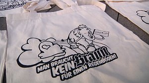 Demonstration und Gegendemonstration in Nordhausen