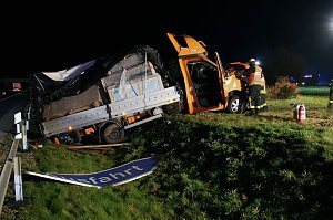 Unfall auf der A 38