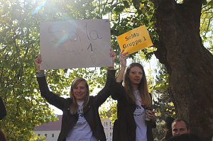Volles Haus im Audimax - an der Nordh&auml;user Hochschule wurden heute die Neuzug&auml;nge immatrikuliert